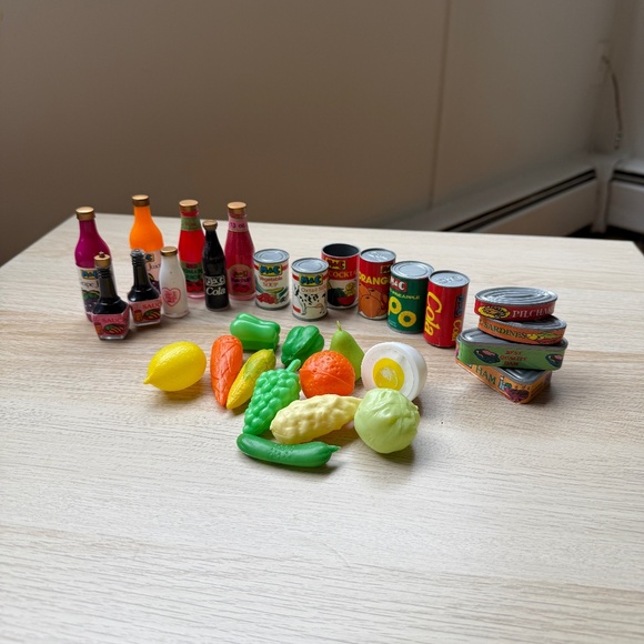 other Other - Vintage 1980s & 90's Barbie Supermarket Grocery Food Lot